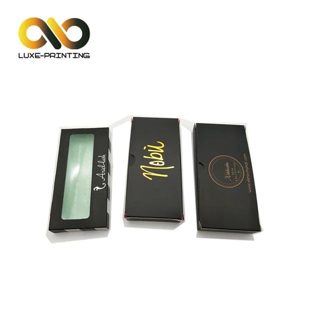 packaging & printing  box  rose eyelash paper packaging box  164