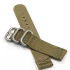 Nylon Watch Strap Custom Color 2 Piece Zulu