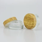 Fancy Glass Straight Sided Jar Child Resistant Jar With Child Proof Lid /herb jar glass