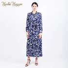 2019 Fashion Slim Muslim Islamic Dubai Formal Dress maxi long sleeve dress Long shirt Abaya