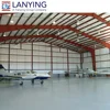 Steel structure frame aircraft hangar