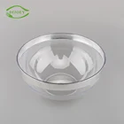 Smart design breakfast sugarcane packaging decorative dessert serving fruit disposable plastic salad soup bowl