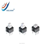 Kejian PS5801push button series 5.8*5.8 6 pin push switch 8 pin push button switch