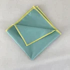 microfiber suede cleaning cloth for electronic screen glass cleaning with lint-free and high absorption