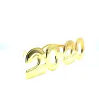 2020 shiny gold plastic frame wholesale Party Glitter Glasses Number New Years Party Glasses
