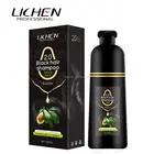 5 mins fast dyeing magic grey coverage black hair shampoo
