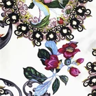 30mm heavy silk fabric 4 way stretch floral silk fabric print silk plain satin fabric