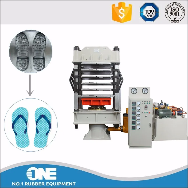 Rubber Plastic Slipper Sole Making Machine