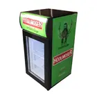 40L wholesale mini commercial vertical display freezer with lampbox