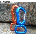 Carabiner Camping Hike Clip Hook Key Chain Fob Keyring Keychain aluminum carabiners
