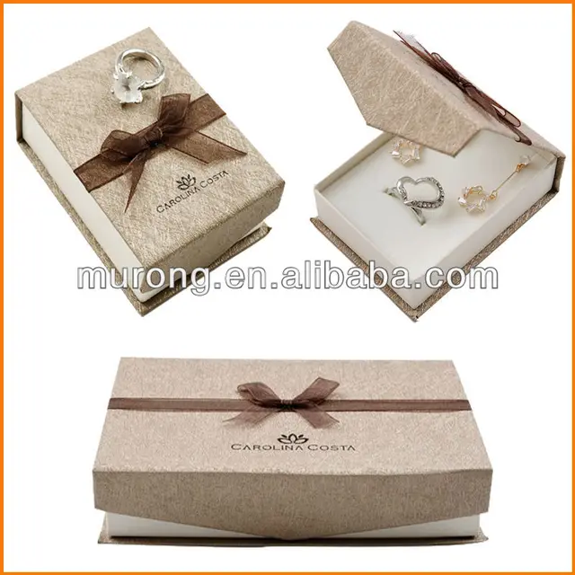 paper jewelry box for ring and earring