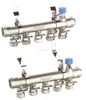 Condibe Brass Integrated Regulating Manifold with ball valve