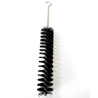 Round Pipe Tube Cylinder Bores Cleaning Wire Brush Set Stainless Steel