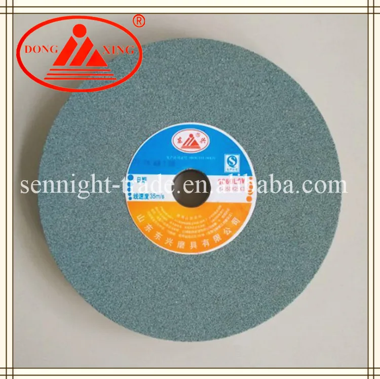 DONG XING Green Silicon Carbide Bench Grinding Stone