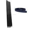 horse trailer rubber mat fence with 60x60 post