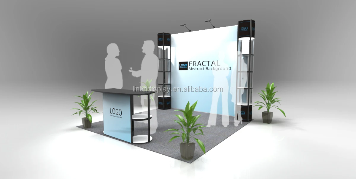 economic simple exhibition booth stand