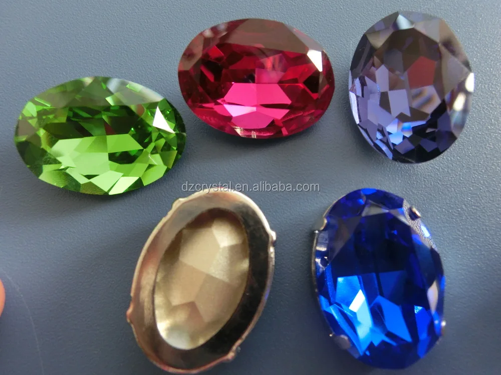 wholesale fancy stone crystal for jewelry making pujiang crystal