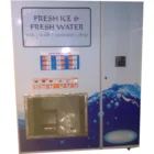 Automatic Making Ice Reverse Osmosis Pure Vending Machine/Ice vending machine with Auto Bagging and Sealing Function