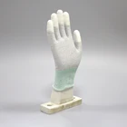 High Quality Esd Pu Palm Finger Coated Gloves
