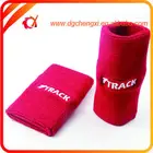 Red Cotton Wristband 6 inch Gymnastics Running Cycling Sweatband