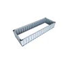 big galvanized raised garden bed flower grow box