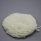 High Quality Car detailing for polisher bonnet wool felt pad for furniture protection