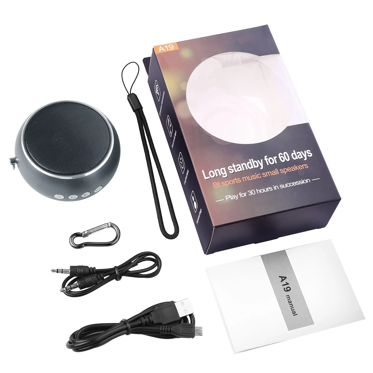 Durable Design Extra Bass Portable Bluetooth Waterproof Speaker for Outdoors Travel Pool Home Party - ANKUX.COM