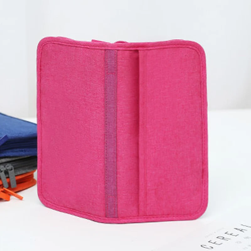 Travel Passport Cover Multifunction Wallet Document Organizer Cover Men Women Business ID Card Holder Case Wrist Strap PC0047 (13)