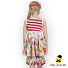 66TQZ247 Yihong Toddler Floral Dress Easter Outfit Baby Girl Summer Clothing Baby And Kids Clothing