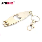 NO minimum cheap new product personalised metal surfboard bottle opener keychain