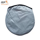 Logo Custom SunShade Silver Coated Polyester car Sunshade