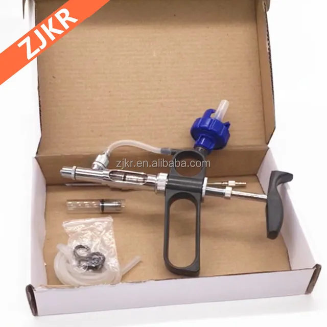 2ml 1ml-5ml adjustable poultry/pig/swine vaccine injector