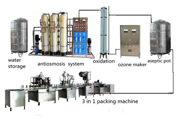 Purified Water Filling Machine (CGF 24-24-8)