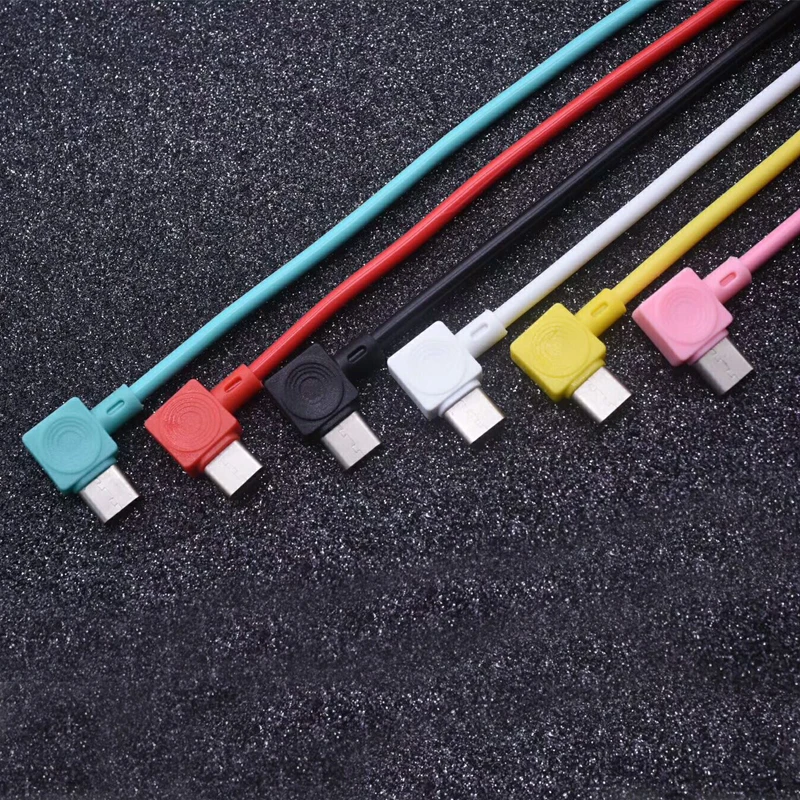 Best Selling Wholesale Game Player 90 degree L Shape Cheap Charger Cable Type C/Android/for iPhone Datle USB Cable Charging - ANKUX.COM