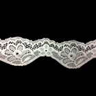 Best Sale Nylon/Poly Width 2cm Dyeable Elastic Tricot Lace for new princess dress