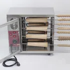2018 easy operation baumkuchen chimney cake machine electric kurtos kalacs bakery oven
