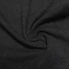 High quality black 32S slub yarn dyed 100 cotton single jersey knitted fabric for underclothes