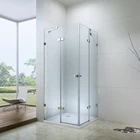 4 Panel high quality hinge Glass Doors Shower Door