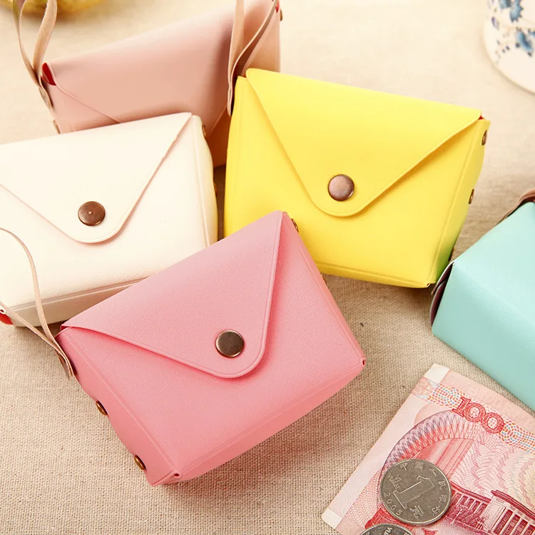 Unionpromo custom ladies coin purse leather smart wallet jewelry bag