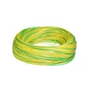 single core bare copper green yellow ground wire electrical color or braided ground wire 6mm 10mm pvc flexible earthing wire