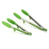 Silicone kitchen tongs with stand