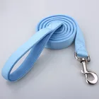 Low MOQ customized color soft nylon dog leash material