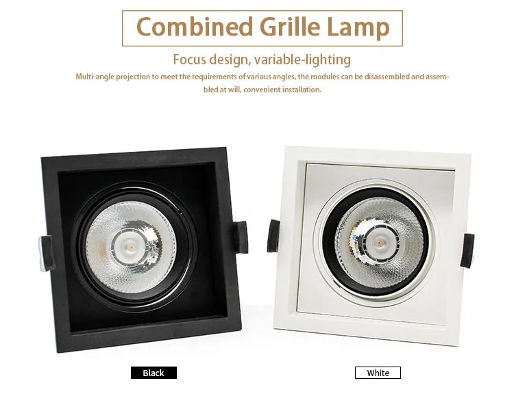led grille downlight