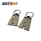 High quality durable maker custom design metal pet keychain