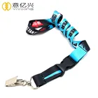 Cheap Flat Dye Sublimation Printed Polyester Lanyard Custom
