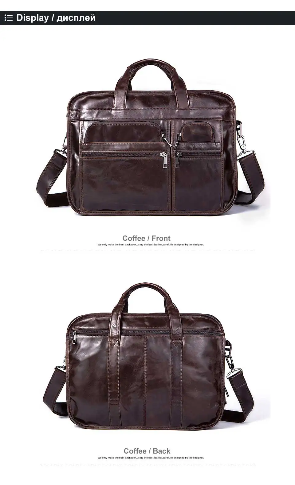 4 handbags men crossbody tote