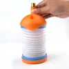 2019 Wholesale Jiju Portable Crack Pipe HeadyTobacco Smoking Acrylic Plastic Water Tobacco Gravity Bukket Pipe