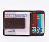 Wholesale amazon hottest multiple function leather ID credit card holder with magnetic money clip