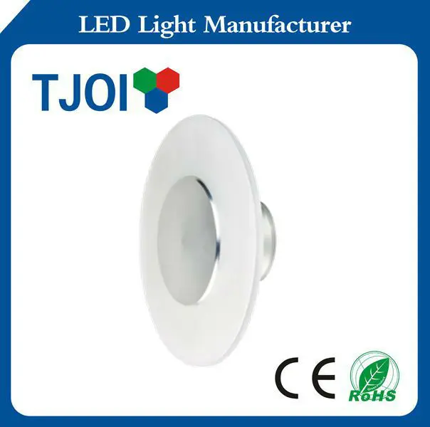 diseño moderno 9w led de pared de luz con forma redonda ip20 de