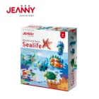 Kids Toys Educational Mould And Paint Sealife Fridge Magnets And Badges Drawing Painting Set